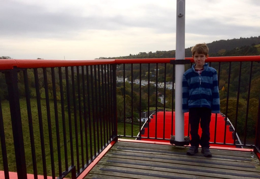 Top of the Laxey Wheel