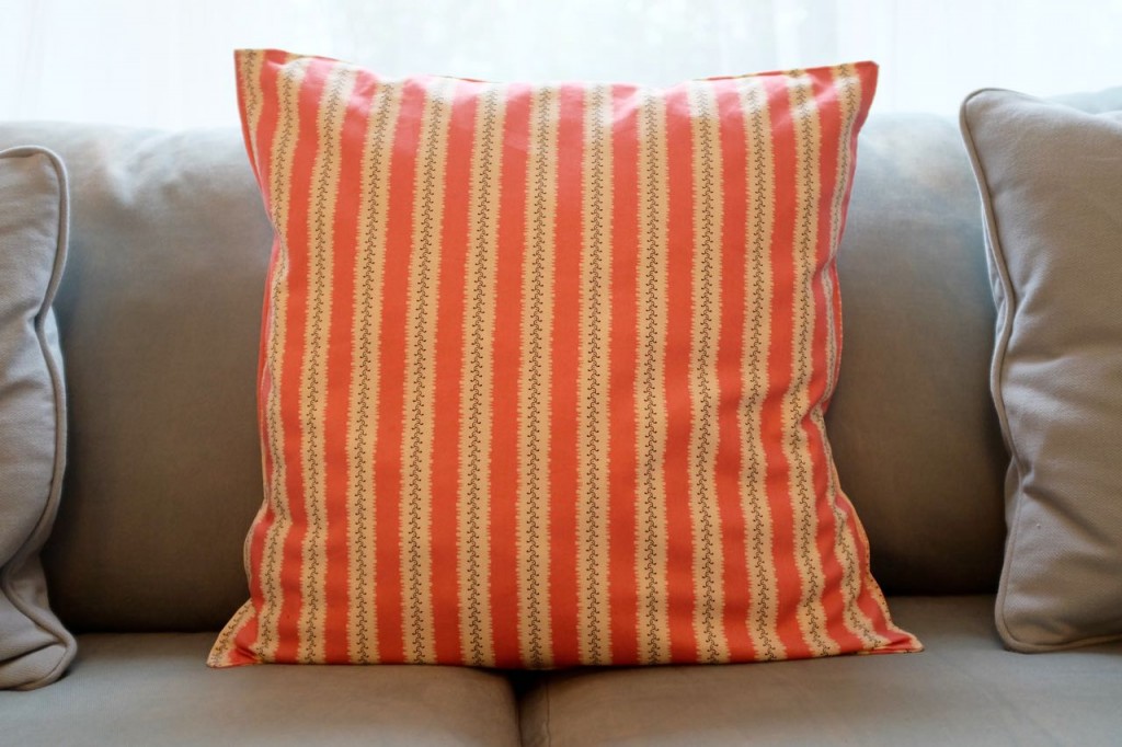 Handmade cushion cover
