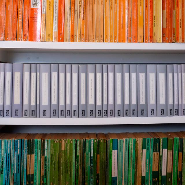 Colour coded books