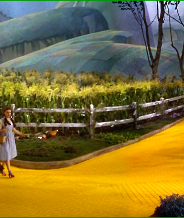 Things to do on a rainy afternoon: watch The Wizard of Oz
