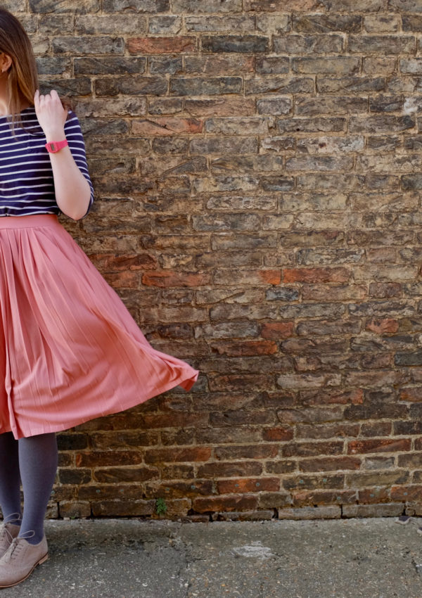 The pink pleated skirt of dreams