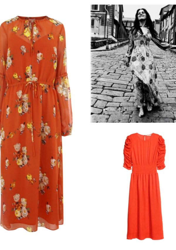 Be inspired by the seventies: the maxi-dress