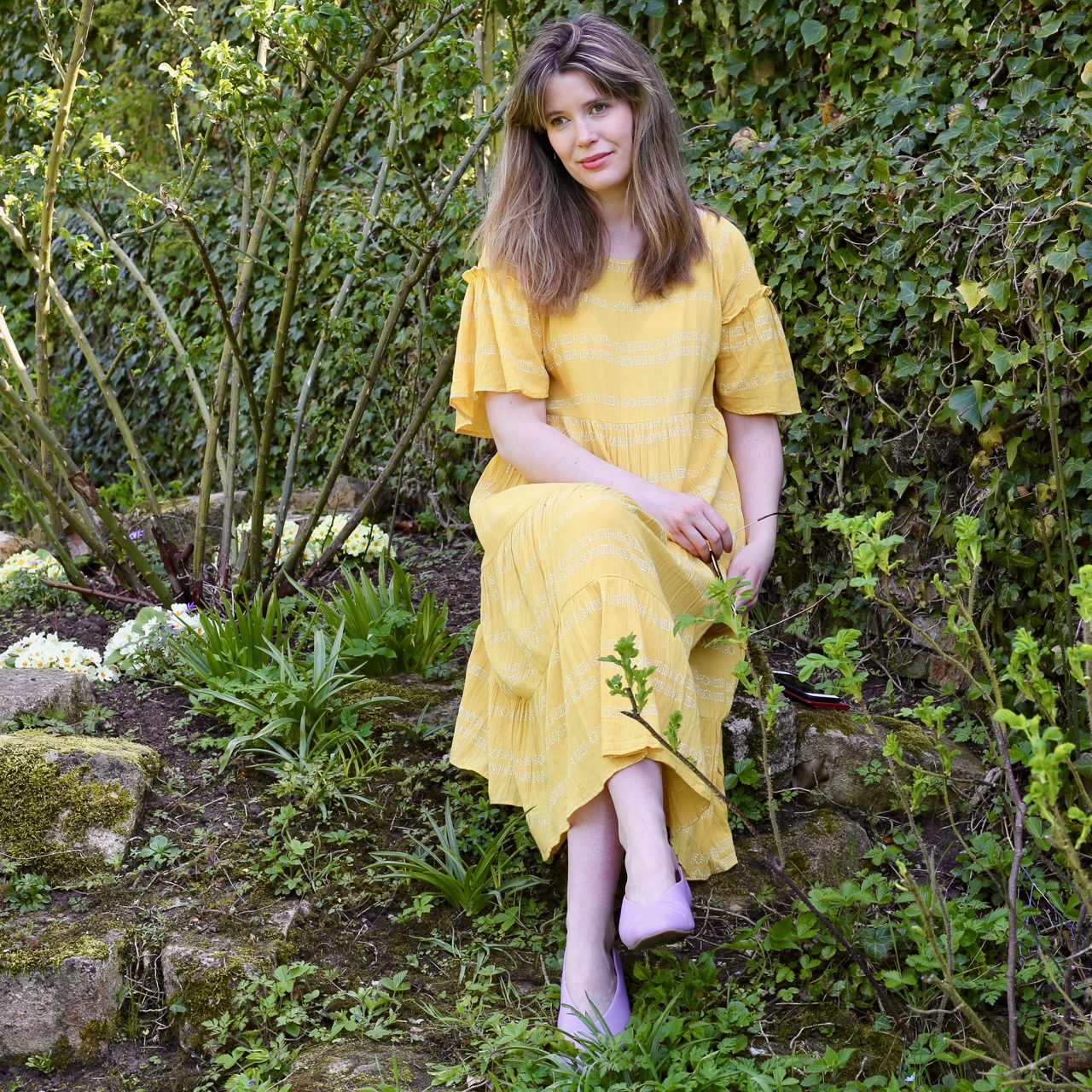 Marks and Spencer yellow dress